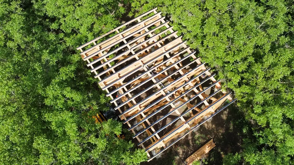 Conception et réalisation d'une structure bois